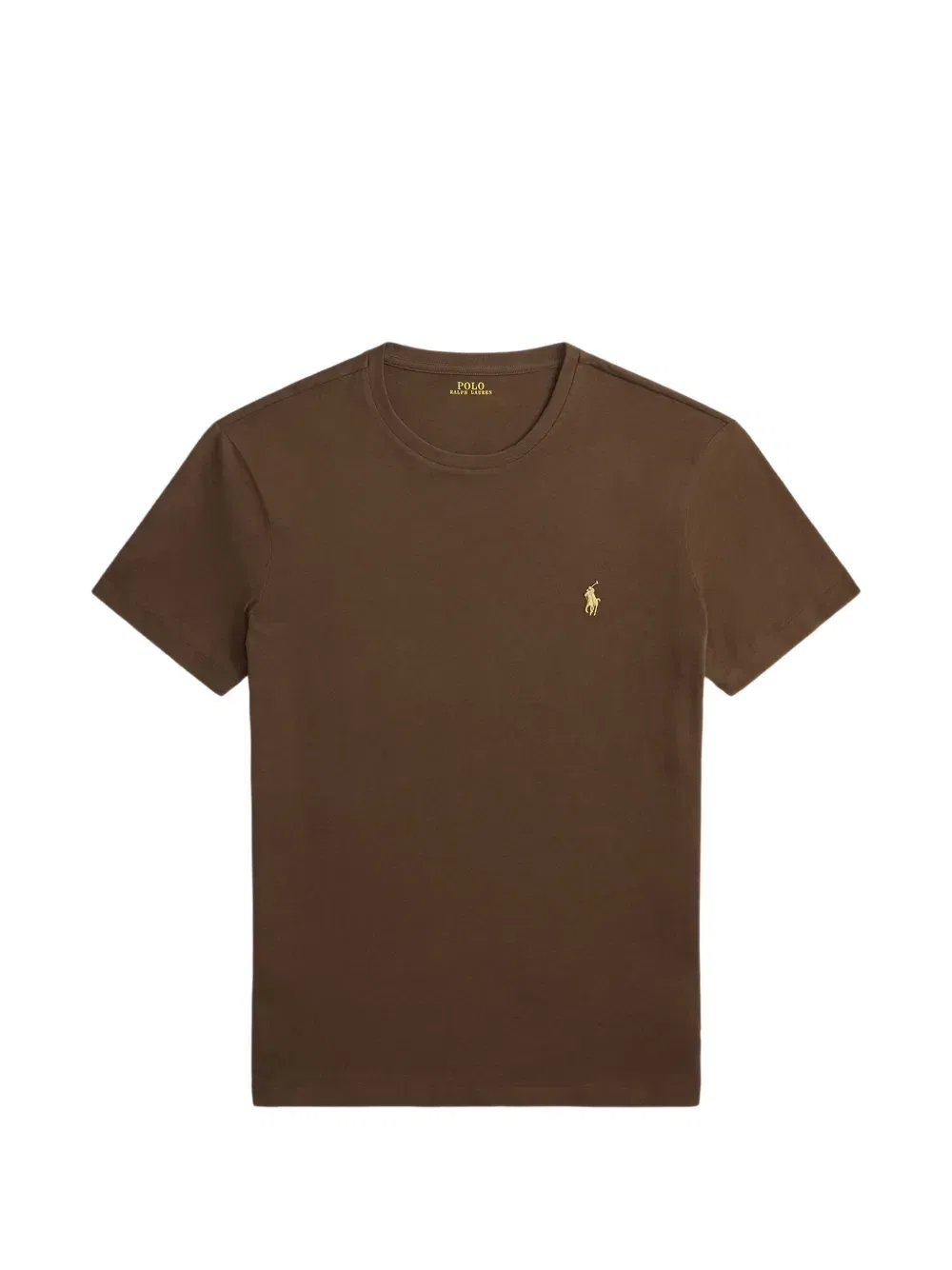 Футболка с логотипом пони POLO RALPH LAUREN, коричневый