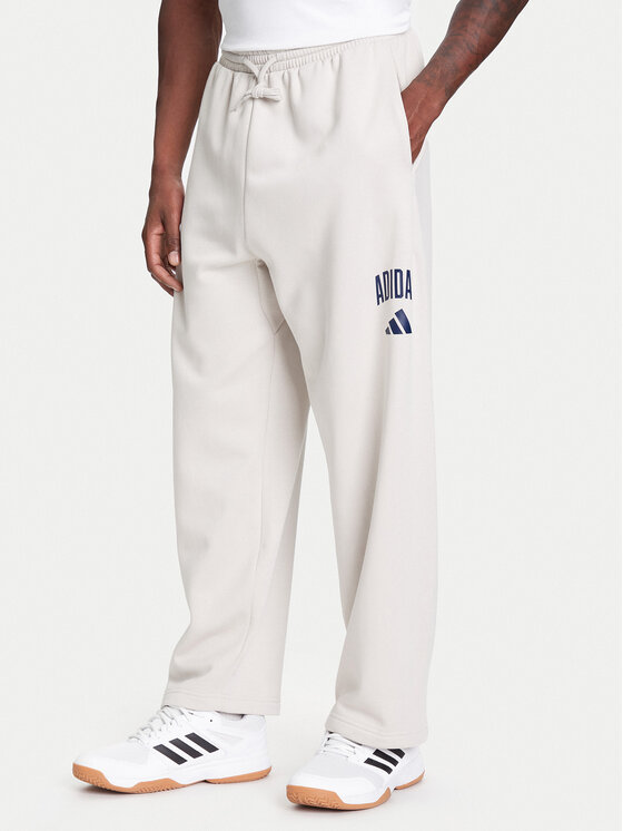

Спортивные брюки обычного кроя Collegiate JM9177 Adidas, бежевый
