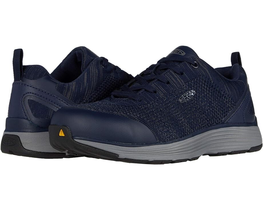 

Кроссовки KEEN Utility Sparta Aluminum Toe, цвет Blue Depths/Sky Dive
