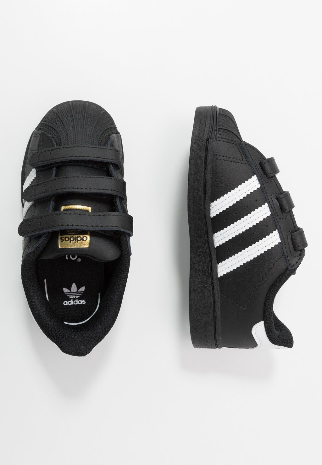 Низкие кроссовки Superstar adidas Originals, цвет core black/footwear white