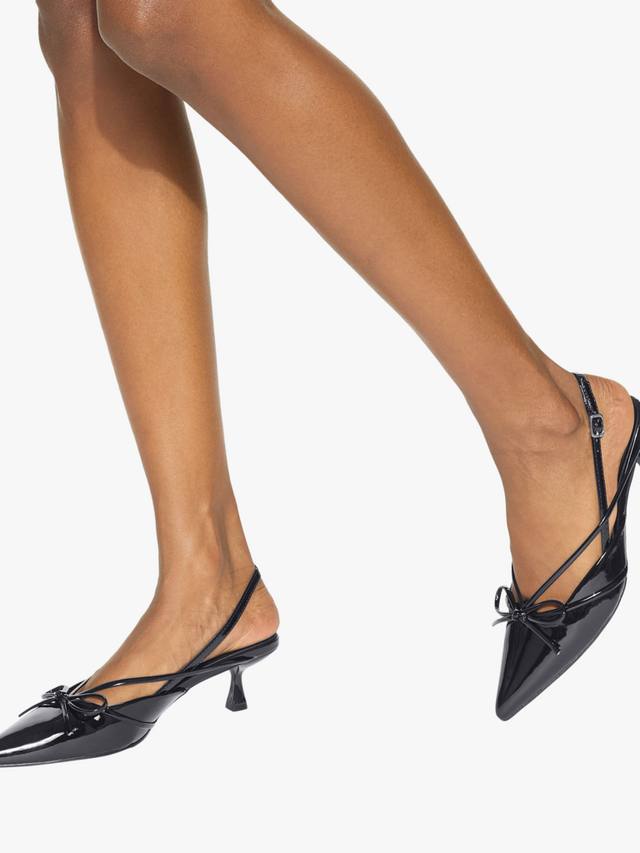Abbot Slingback Court Shoes KG Kurt Geiger, Black — фото 2