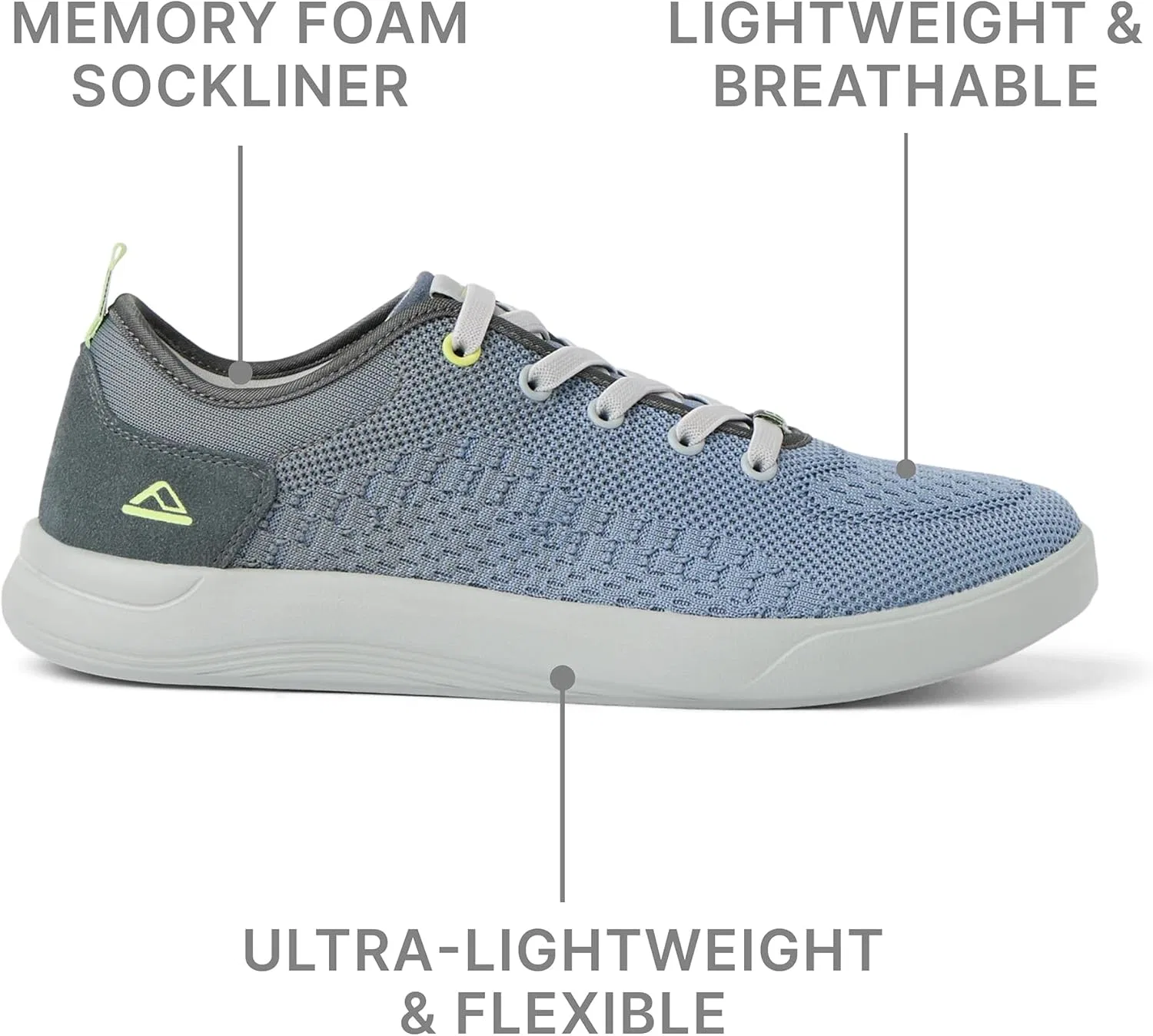 Мужские кроссовки Reef Swellsole Neso, легкие и дышащие, с стелькой из пеноматериала с эффектом памяти, Marineblau Grau — фото 4