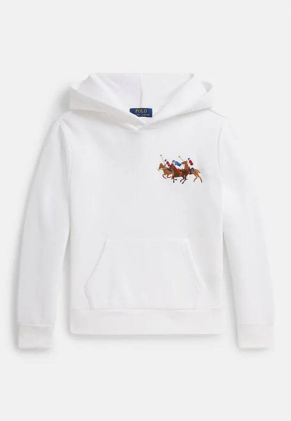 Толстовка из флиса triplepony 714y Polo Ralph Lauren, White