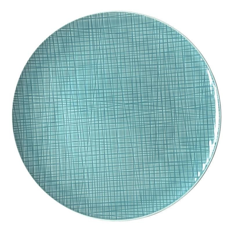 

Тарелка сетчатая Aqua плоская 30 см Rosenthal, бирюзовый