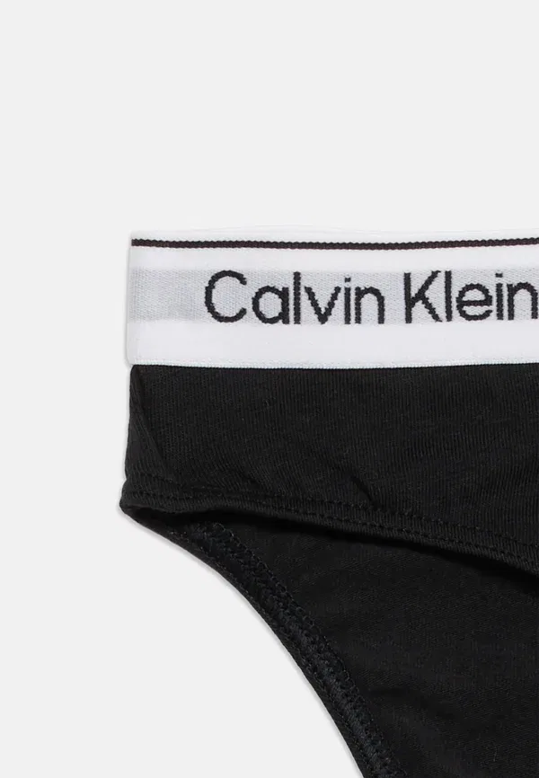 Трусы 2 шт Calvin Klein Underwear, черный/белый — фото 4