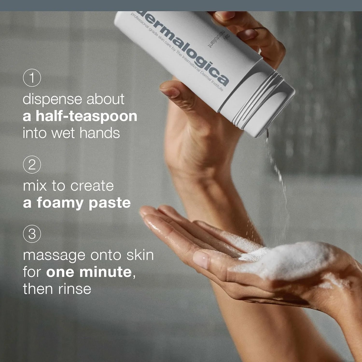 Скраб-пудра для лица Dermalogica Daily Microfoliant с салициловой кислотой и ферментом папайи - для сияющей и гладкой кожи каждый день. 147.42 г (2 шт.) — фото 4