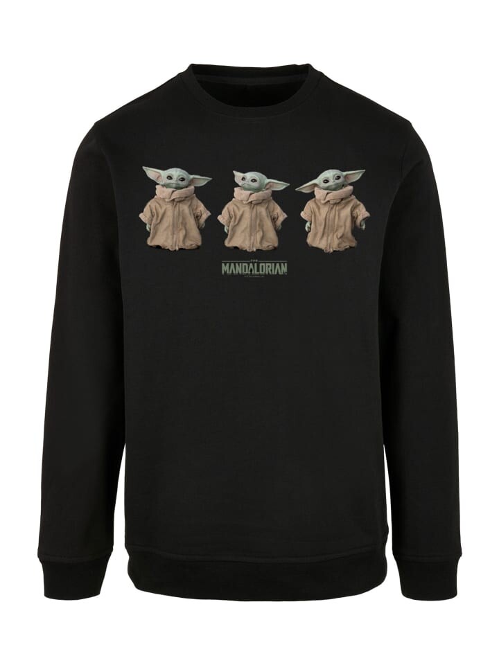

Пуловер F4NT4STIC Sweatshirt Star Wars The Mandalorian The Child Poses, черный