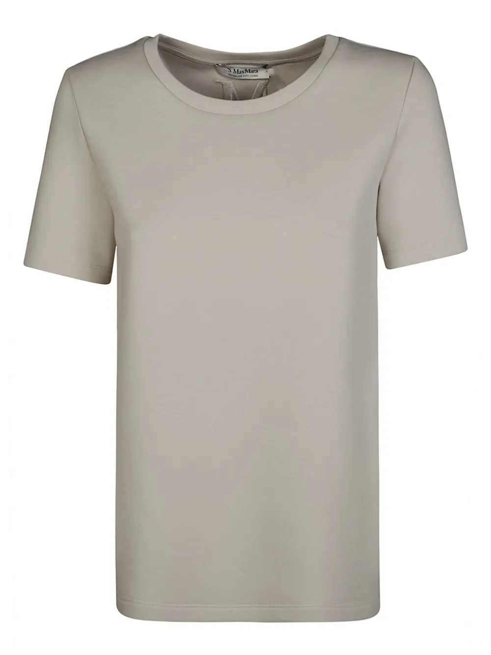 

Футболка с круглым вырезом 'S Max Mara, нейтральный