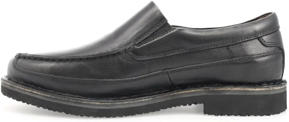 Мужские туфли Propet Flynn Slip On Moc Toe - черные Propét, черный — фото 4