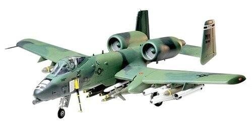 

Пластиковая модель самолета А-10А. Tamiya