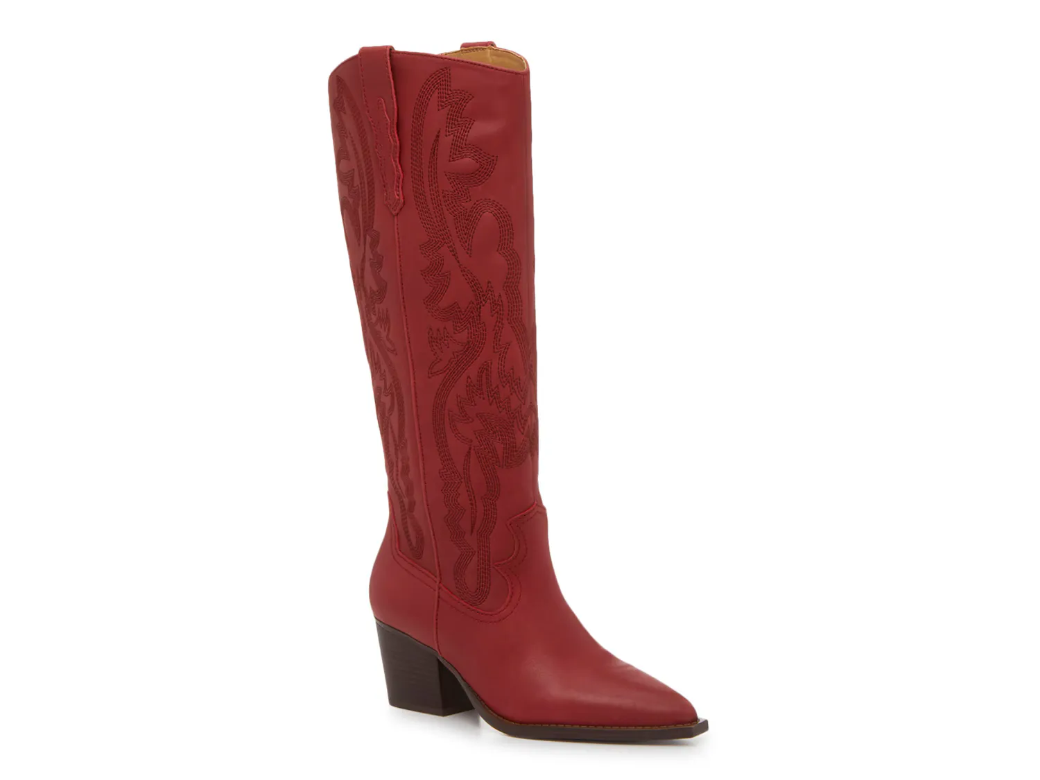 

Сапоги Sila Wide Calf Western Boot Crown Vintage, цвет burntred