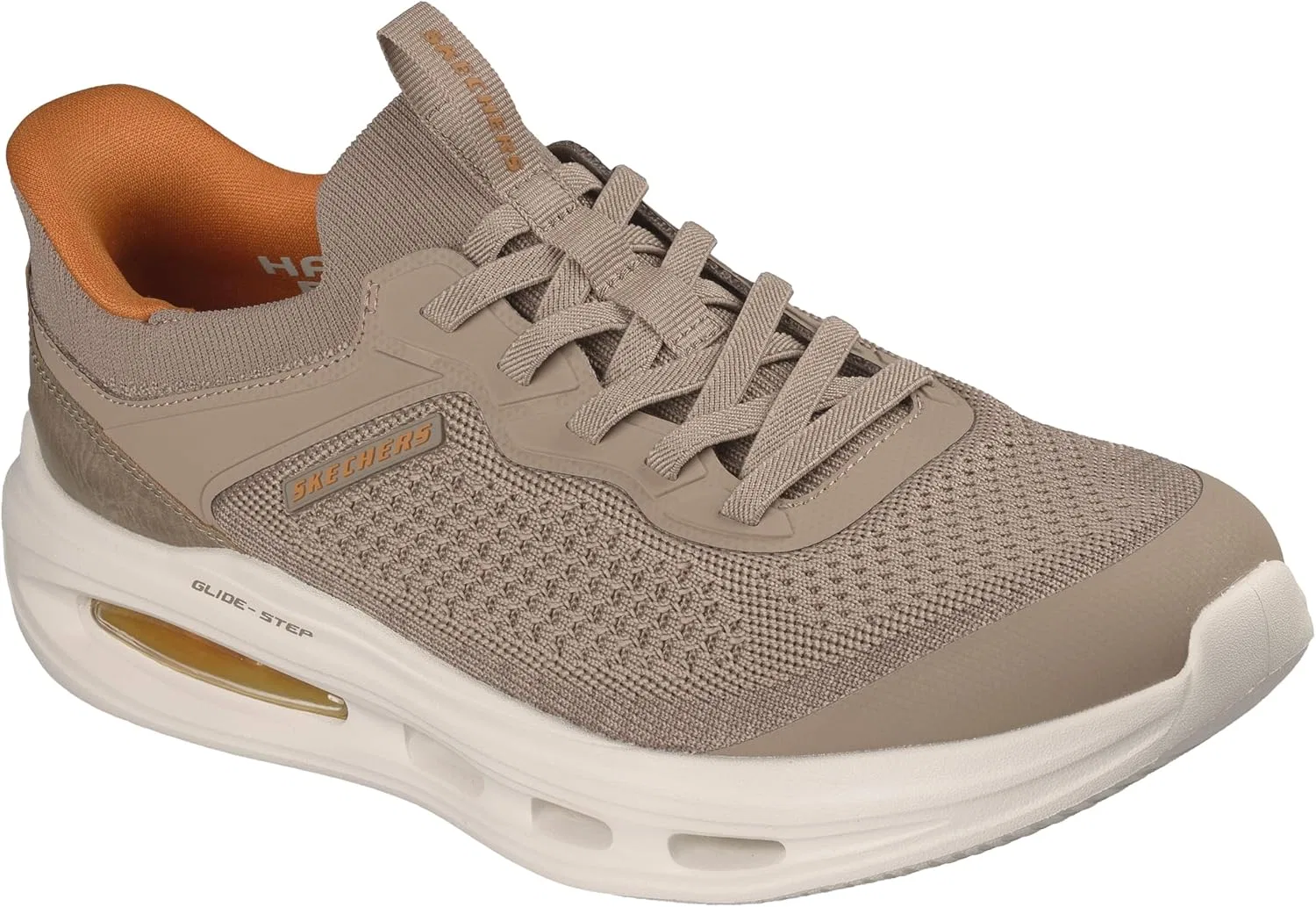 Мужские слипоны Skechers Streetwear Sloan Orbital Knitted Bungee Lace Slip-Ins, Tpe — фото 4