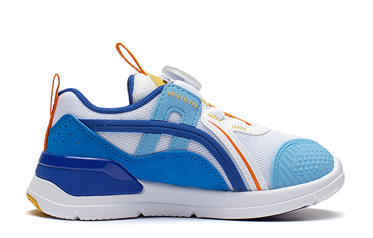 Кроссовки LINING YOUNG Kids Lifestyle Shoes Kids Low-top Standard White / Xinjiang Blue / Vision Blue — фото 2