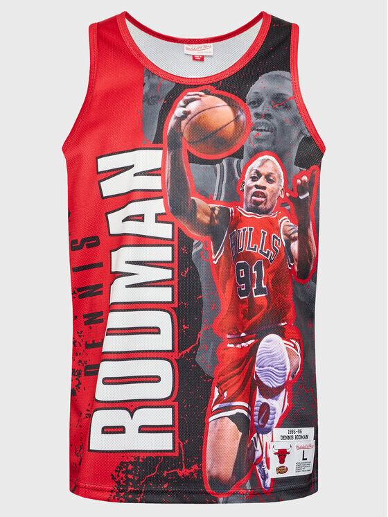 

Майка стандартной посадки Mitchell & Ness, черный