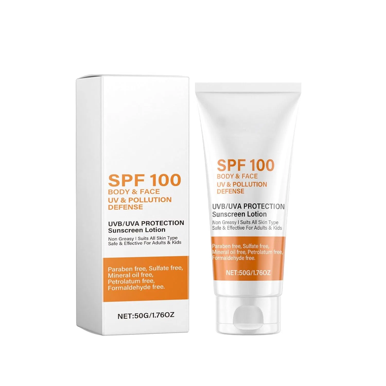 Солнцезащитный крем для лица и тела SPF 100 с защитой от UVA/UVB Altherona