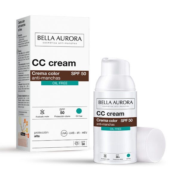 

CC Крем против пятен Spf50 30 мл Bella Aurora