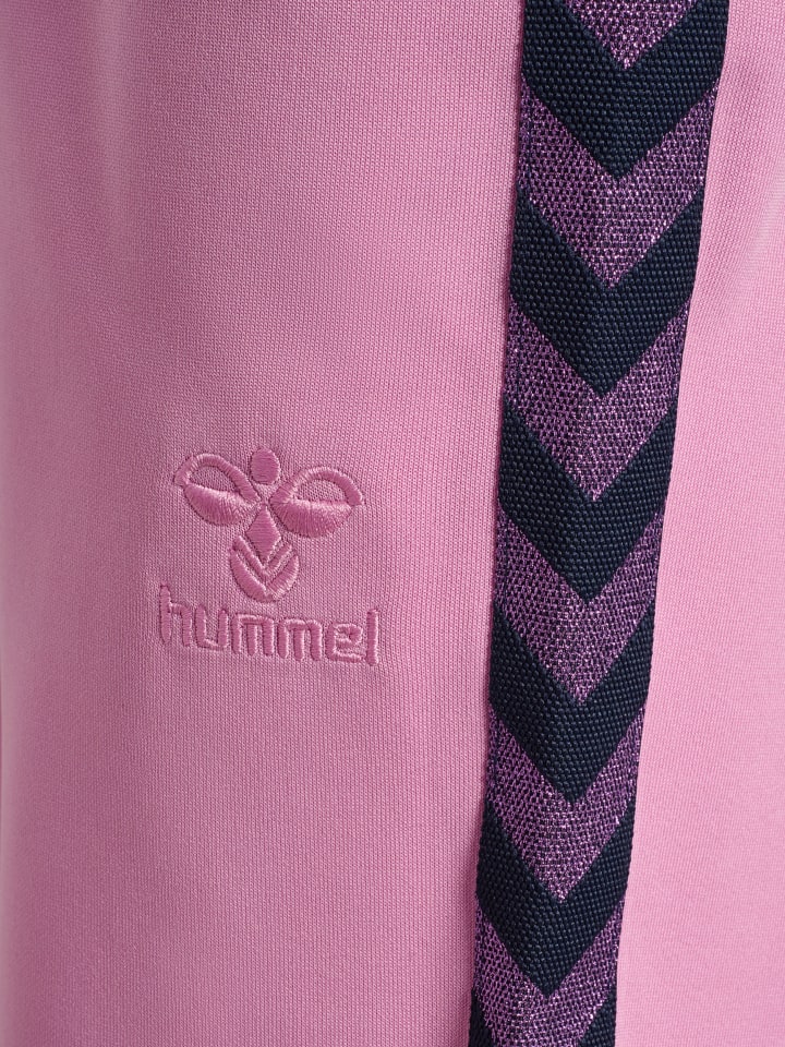Hummel Брюки с регулируемой талией Hmldaily для девушек в пастельно-лавандовых тонах — фото 3