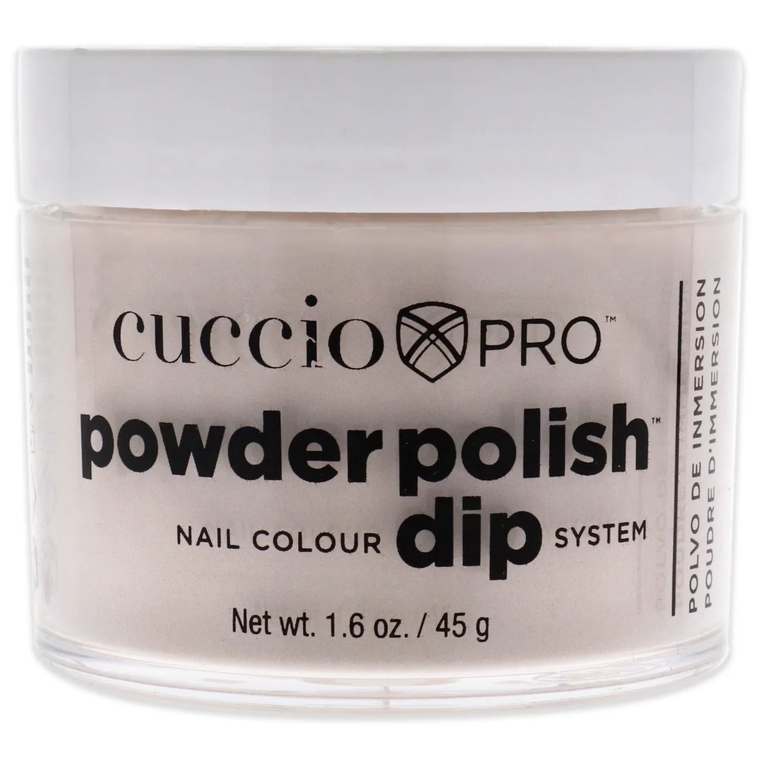 Система для наращивания ногтей Pro Powder Polish Nail Colour Dip System - Left Wanting More от Cuccio Colour for Women - 1,6 унции (47 г) пудры для ногтей, бежевый