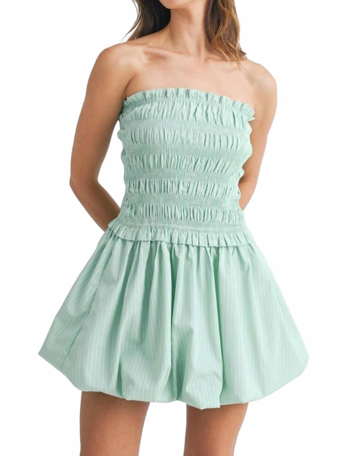 

Платье Malaya Mini в мятном цвете MABLE