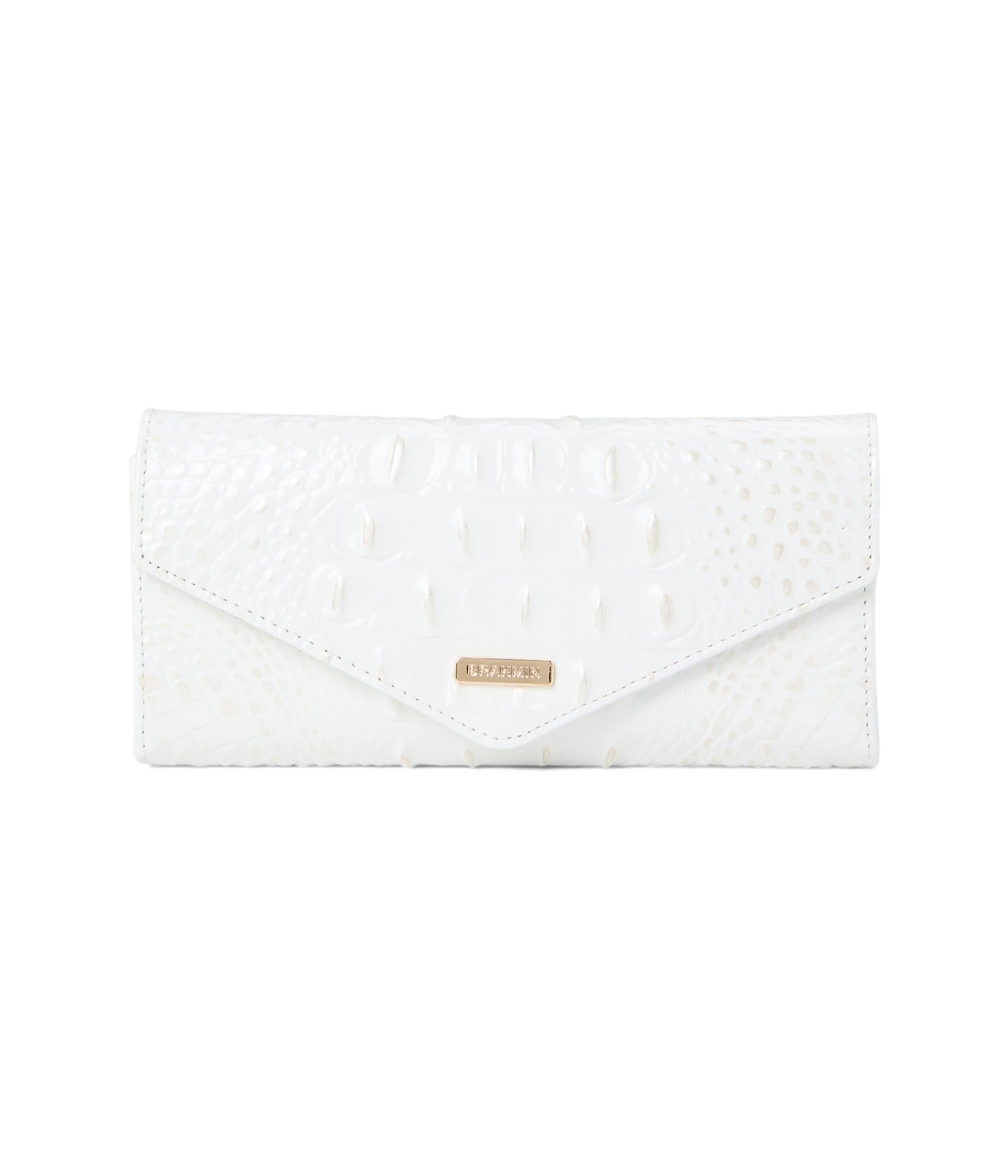 

Кошелек Brahmin Melbourne Veronica, цвет Sea Salt White