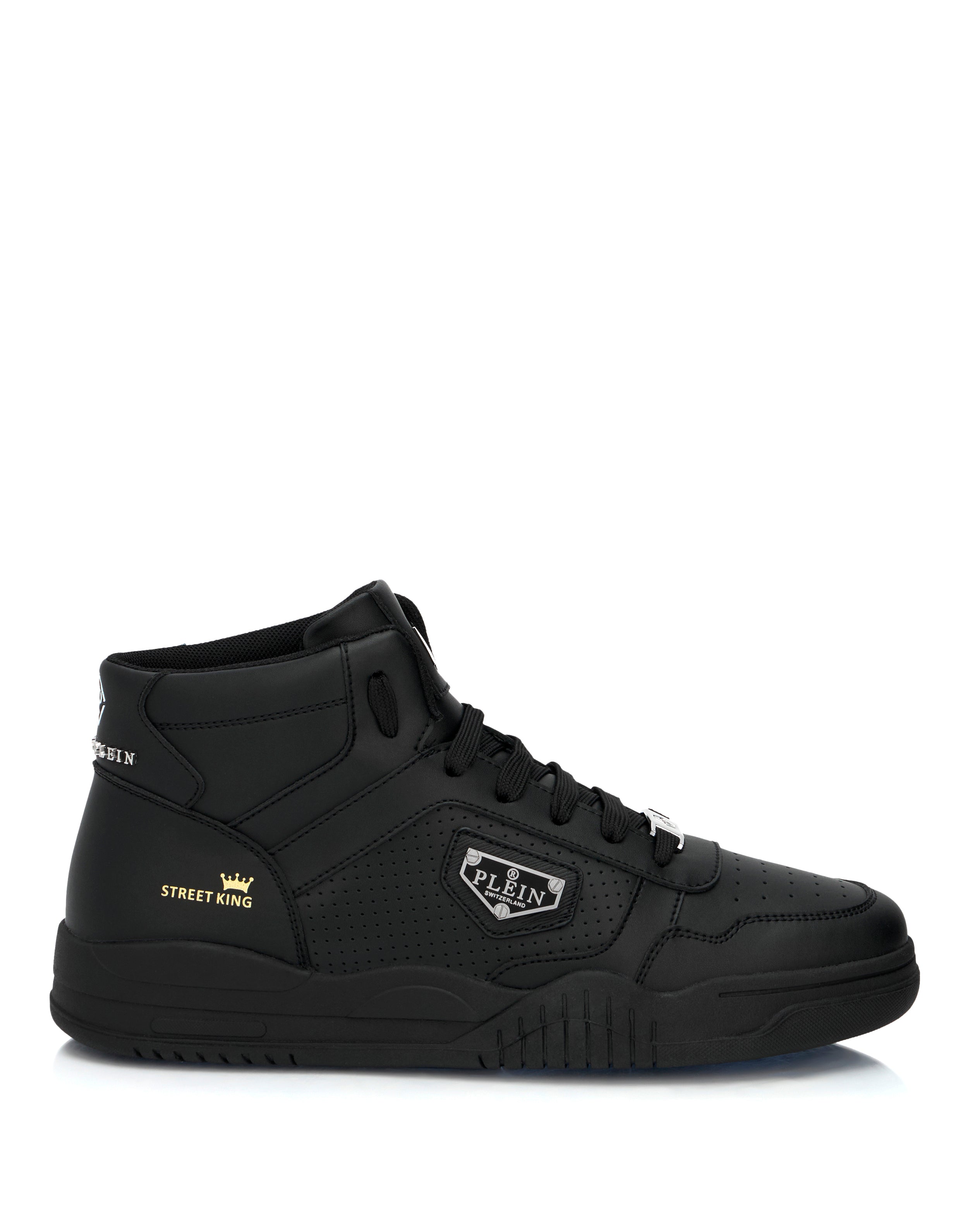 Кроссовки средней высоты STREET KING PHILIPP PLEIN, черный/черный — фото 2