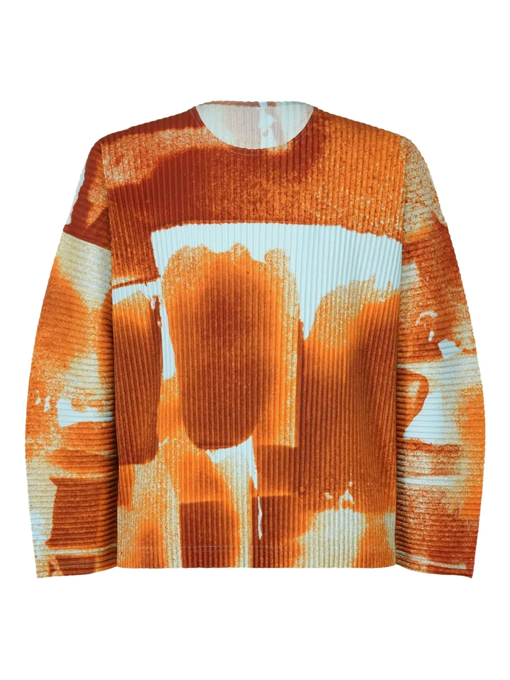 

Плиссированный топ Wind Walk Homme Plissé Issey Miyake, оранжевый