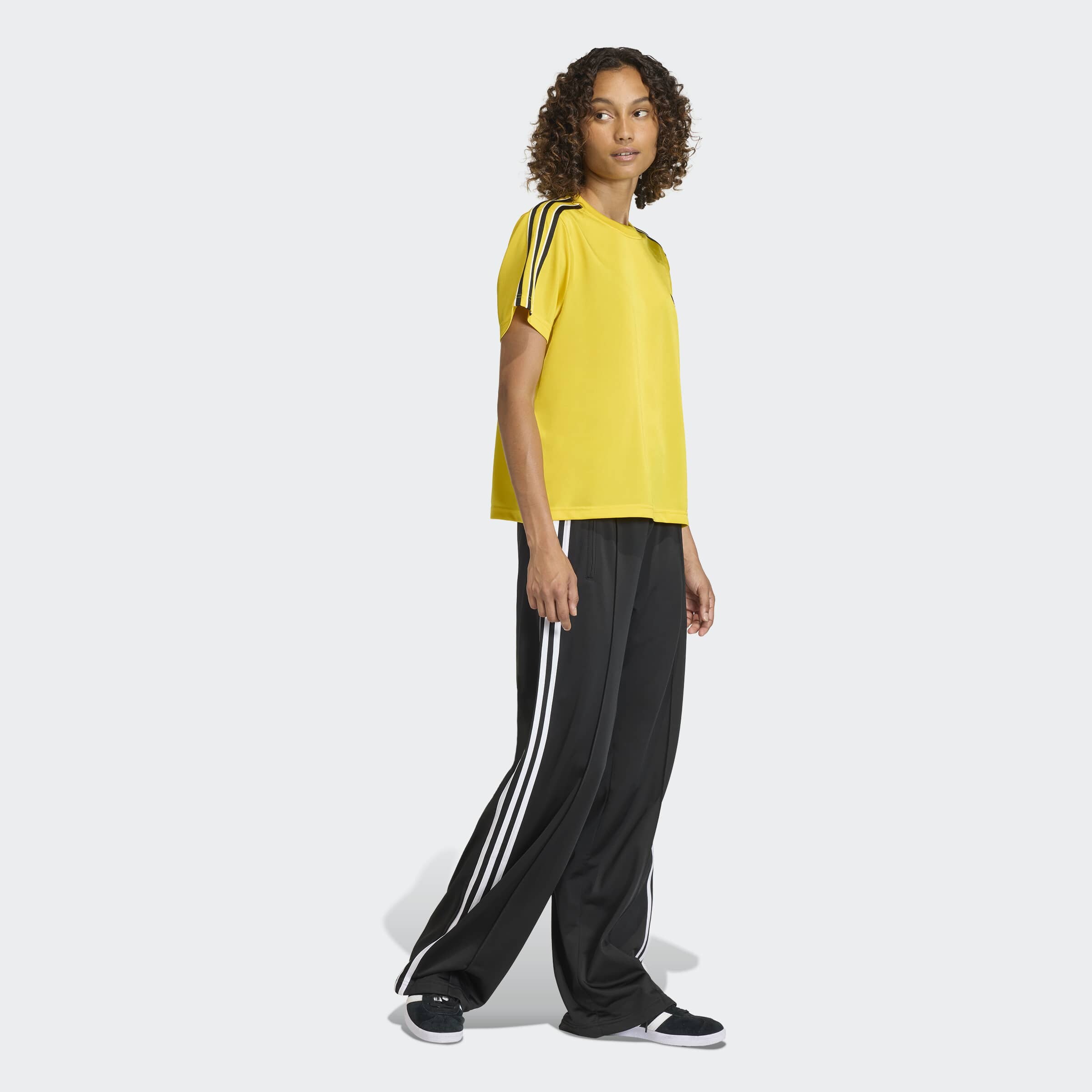 Adidas Originals Футболка в цвете карри — фото 3