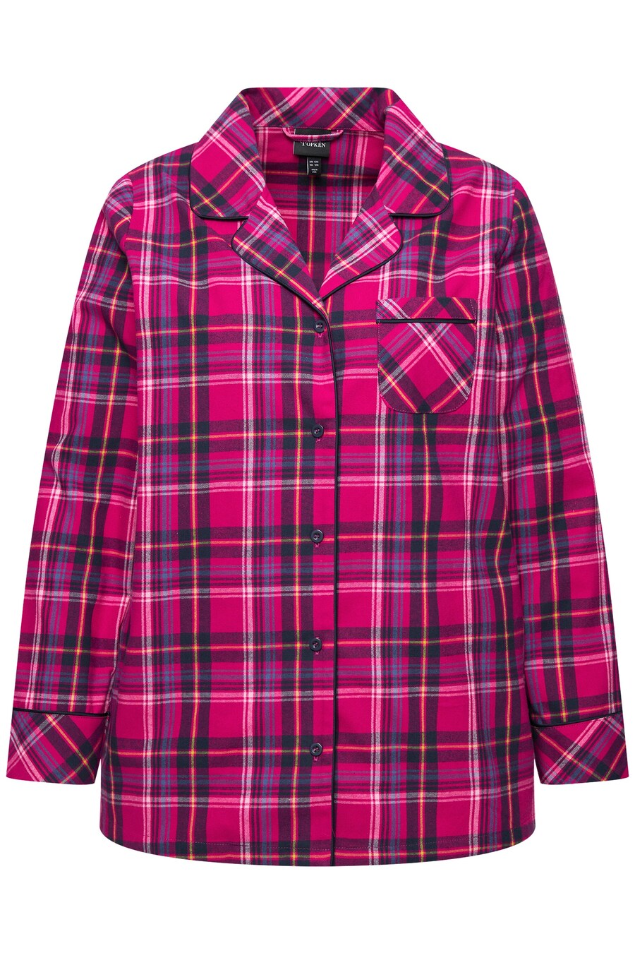 

Пижамная рубашка Ulla Popken, цвет Fuchsia