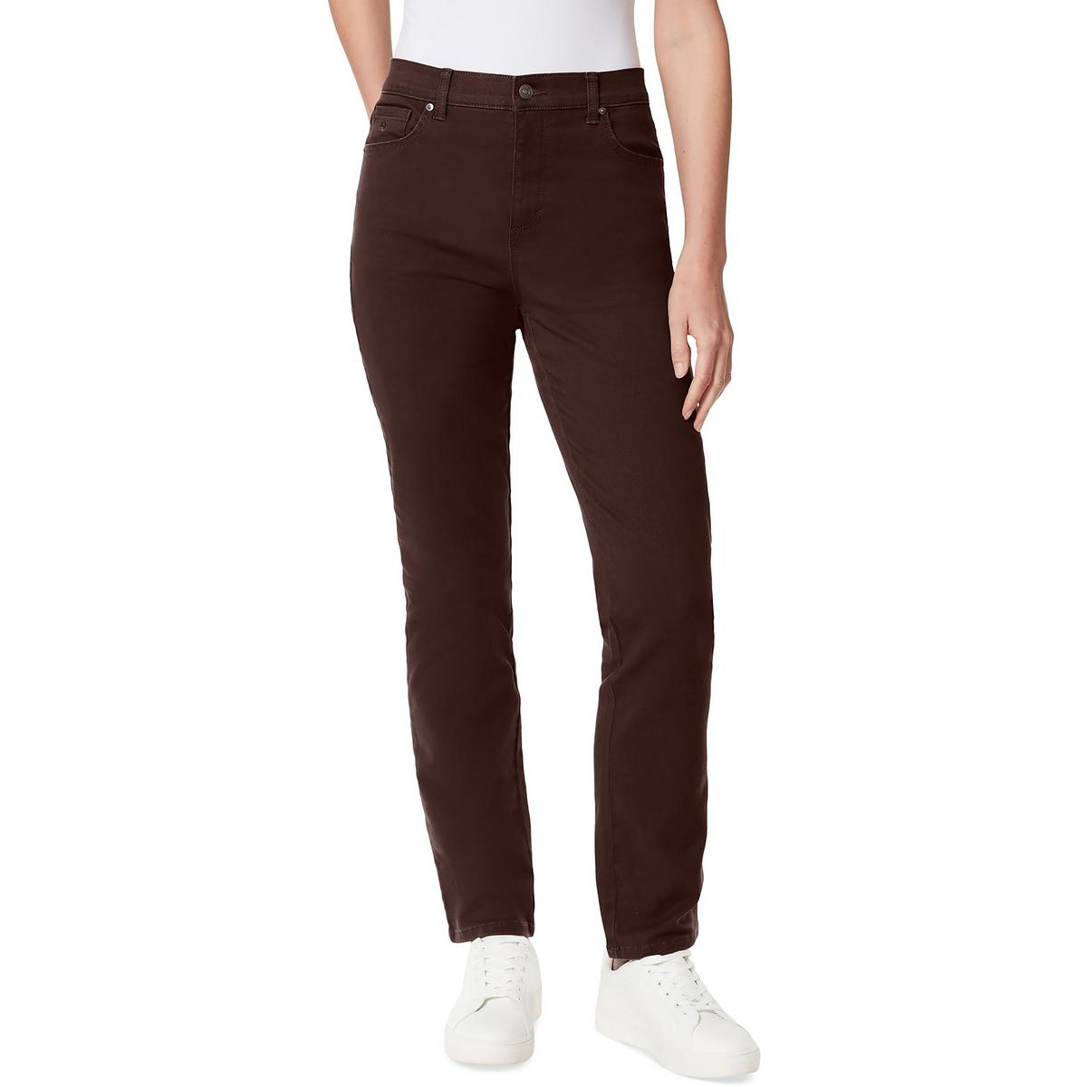 

Женские облегающие прямые джинсы Straight Leg Gloria Vanderbilt, цвет coffee roast