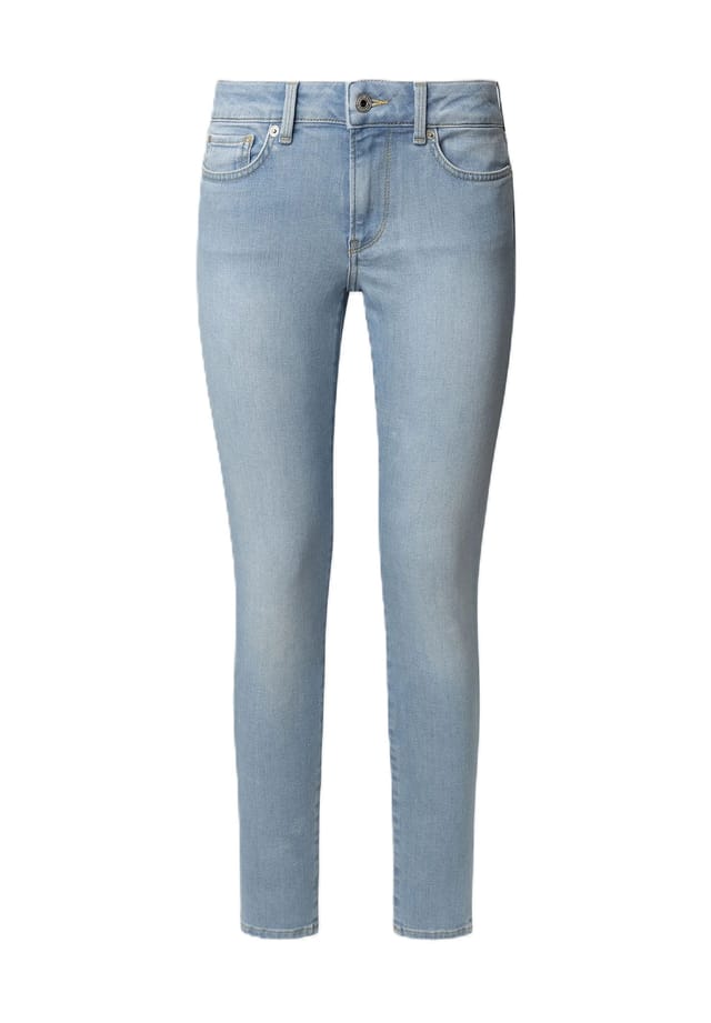 

Джинсы обтягивающие 5-карманные Pepe Jeans, синий