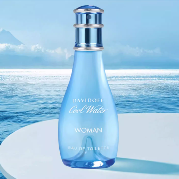 DAWEIDUFU Cool Water Cold Water женские духи Aquatic Floral Eau De Toilette с розмарином и герани Davidoff, 30ml — фото 4