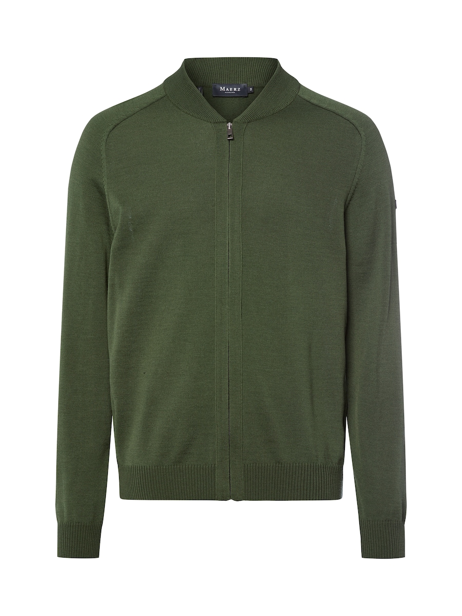 

Вязаный кардиган MAERZ Muenchen, темно-зеленый