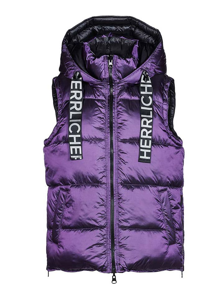 

Утепленный жилет Herrlicher, цвет pflaume