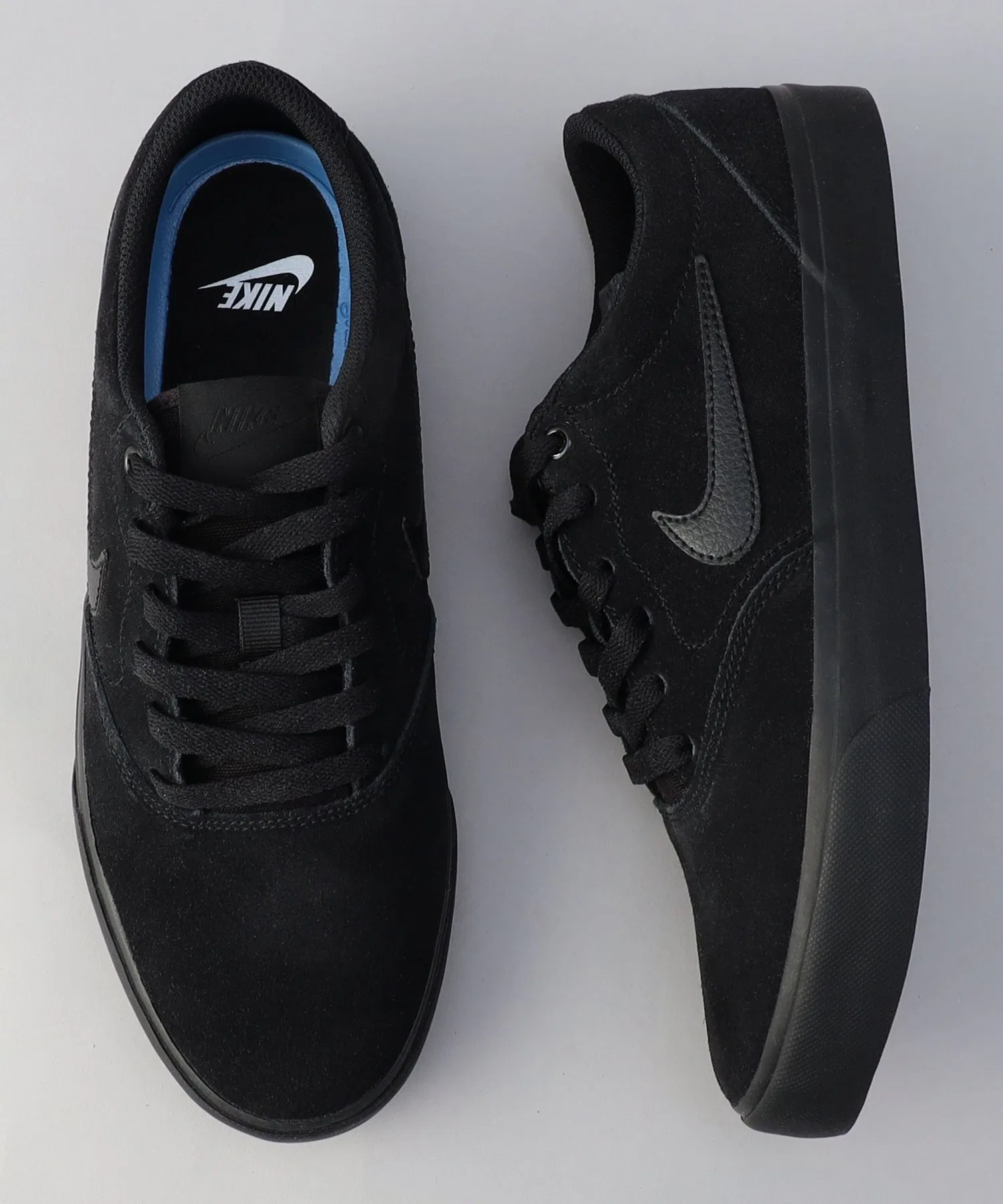 Мужские кроссовки NIKE CHARGE SUEDE чёрные