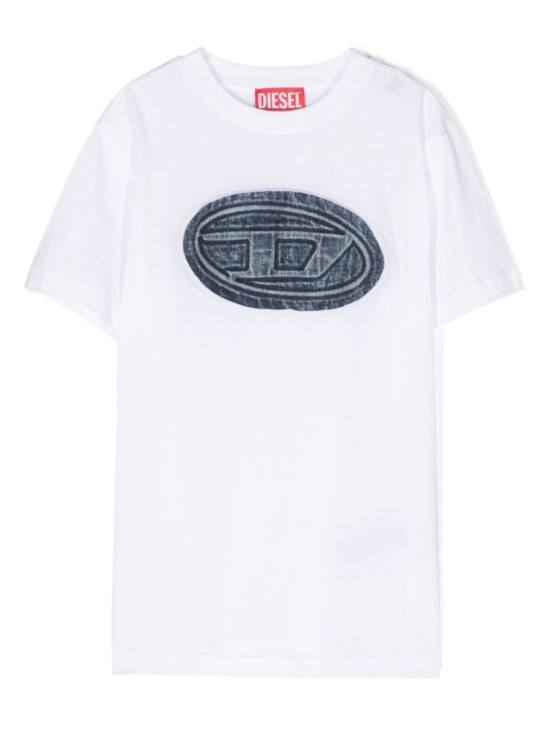 

Diesel Kids футболка с логотипом, белый