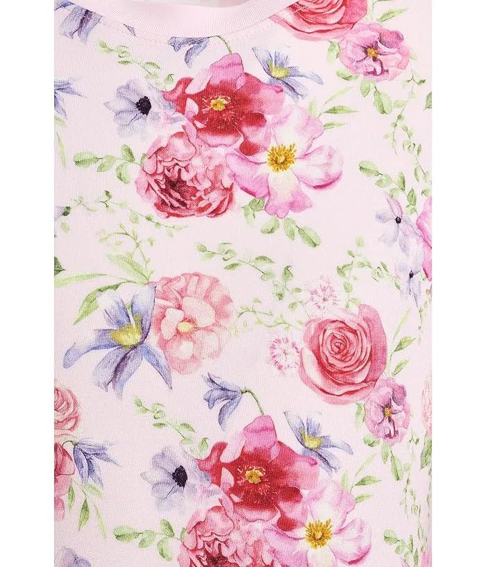 Пижама длинным рукавом с принтом Shrinking Violet Dreamy Floral, Kickee Pants Kids — фото 3
