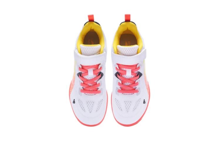 Детские кроссовки Kids Low-top белые/красные Lining, белый/красный — фото 3