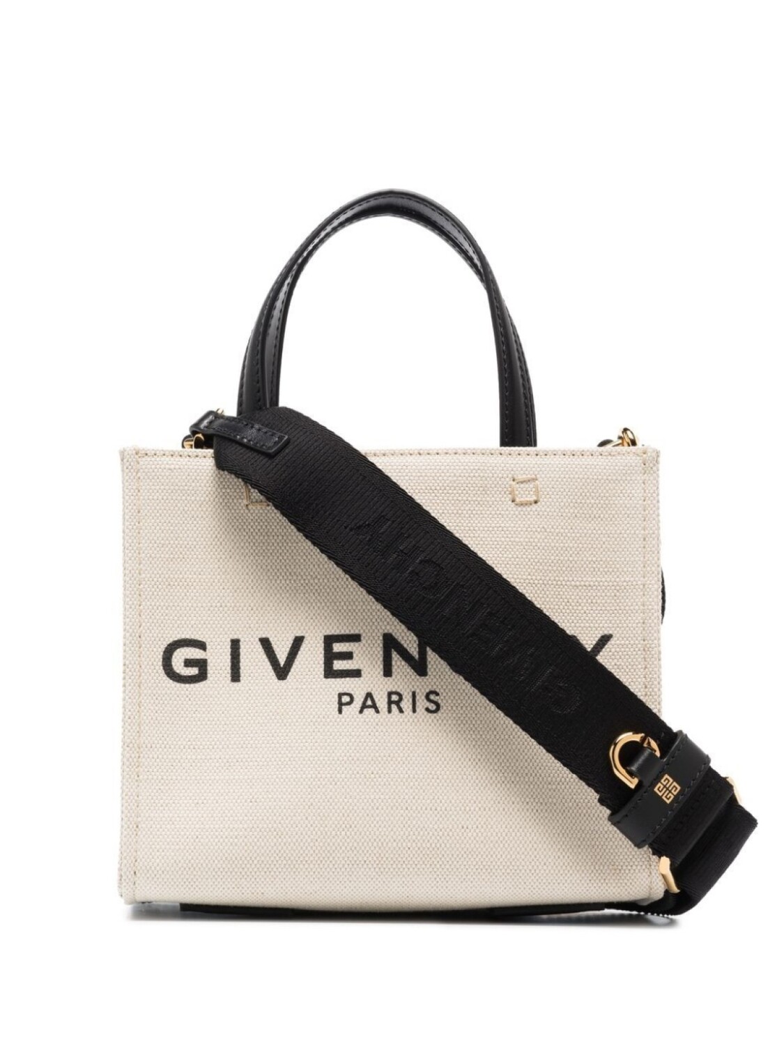 

Сумка-тоут Givenchy с логотипом, нейтральный цвет
