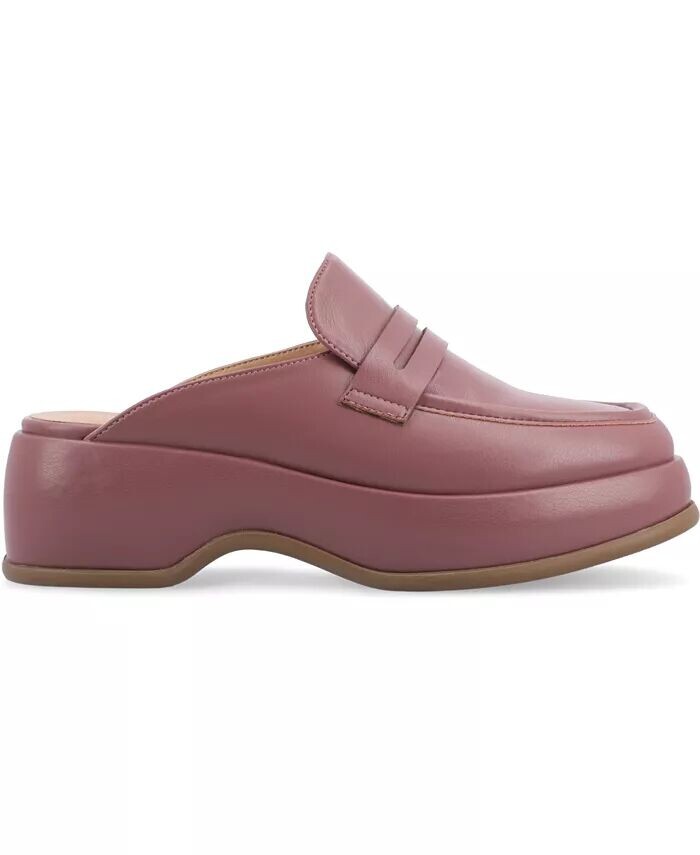 Женские мюли-лоферы Antonina Platform Journee Collection, фиолетовый — фото 2