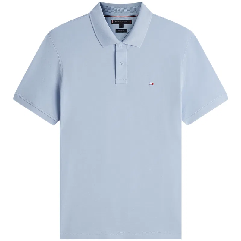Поло Tommy Hilfiger белое — фото 3