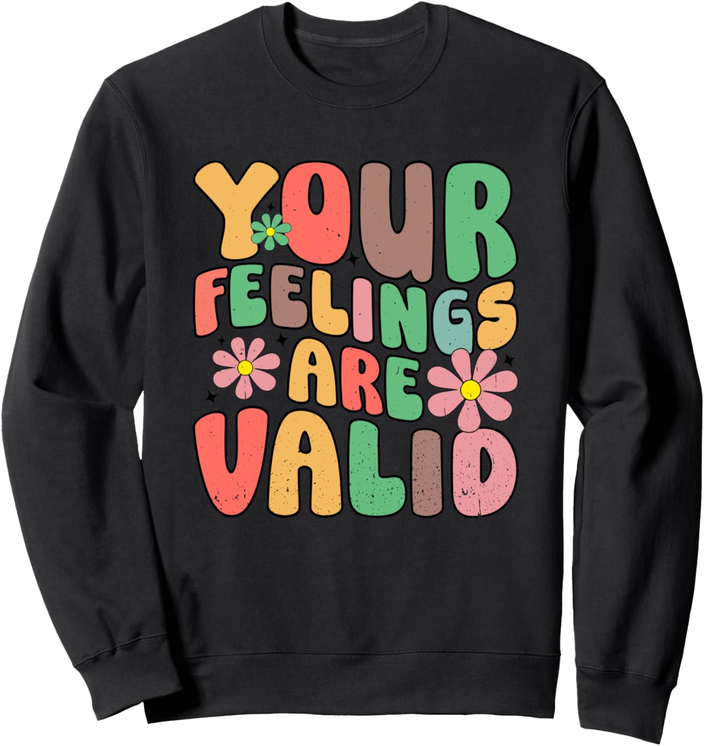 

Толстовка с позитивным посланием «Ваши чувства имеют право на существование», черная Emotional Support Affirmation Positive Vibes, Черный, Толстовка с позитивным посланием «Ваши чувства имеют право на существование», черная Emotional Support Affirmation P