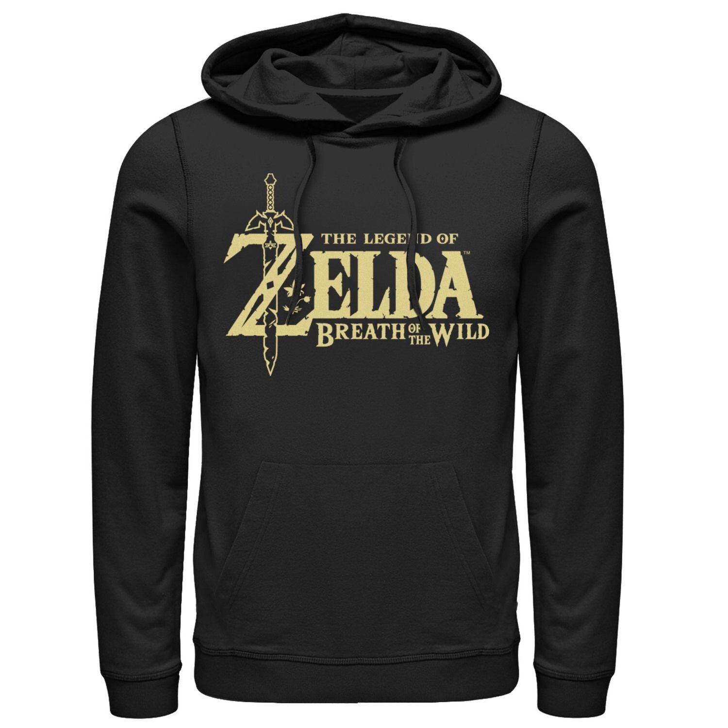 

Мужская толстовка с логотипом The Legend Of Zelda Breath Of The Wild Title Licensed Character