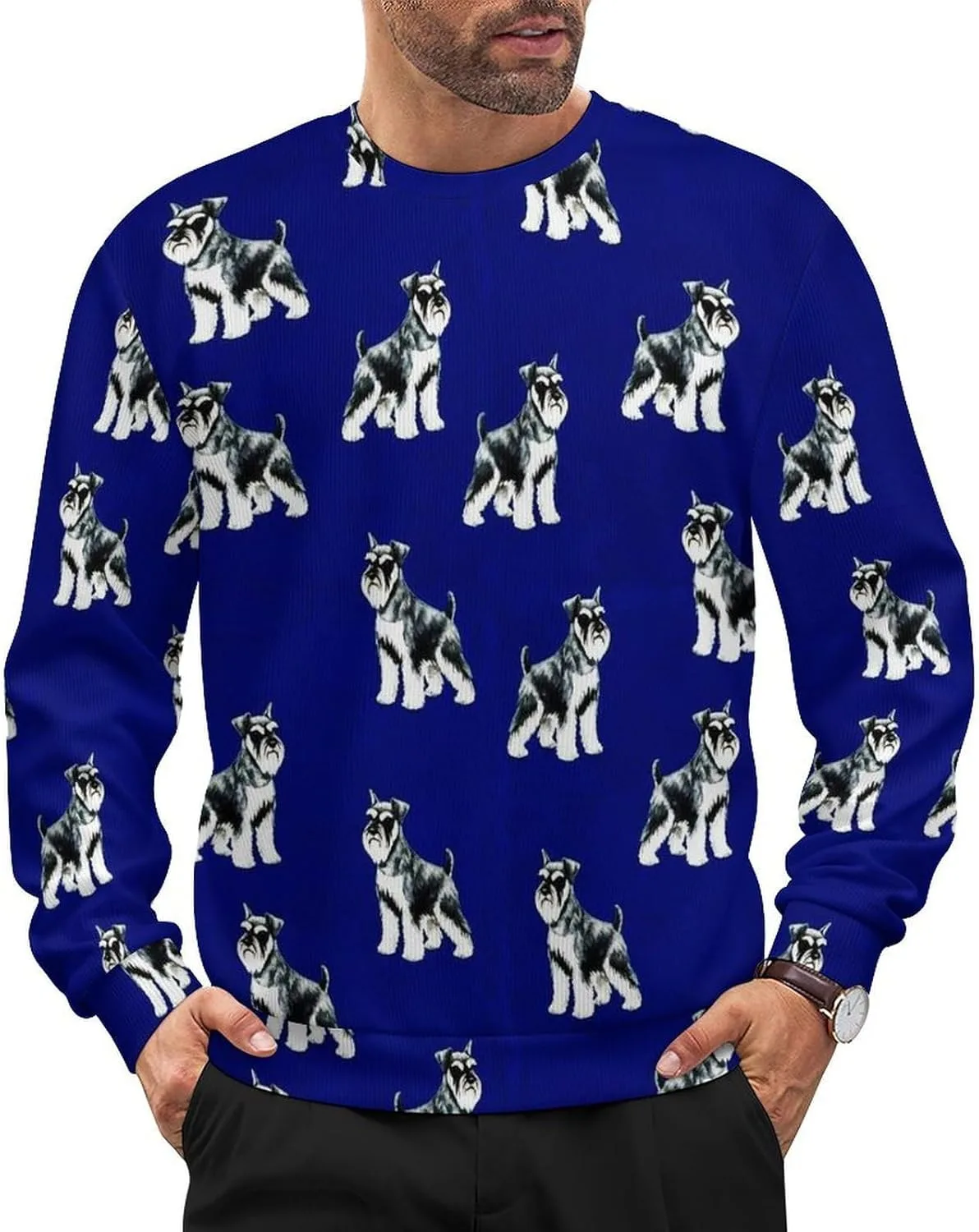 

Свитер мужской Casual с длинным рукавом LITPUZC