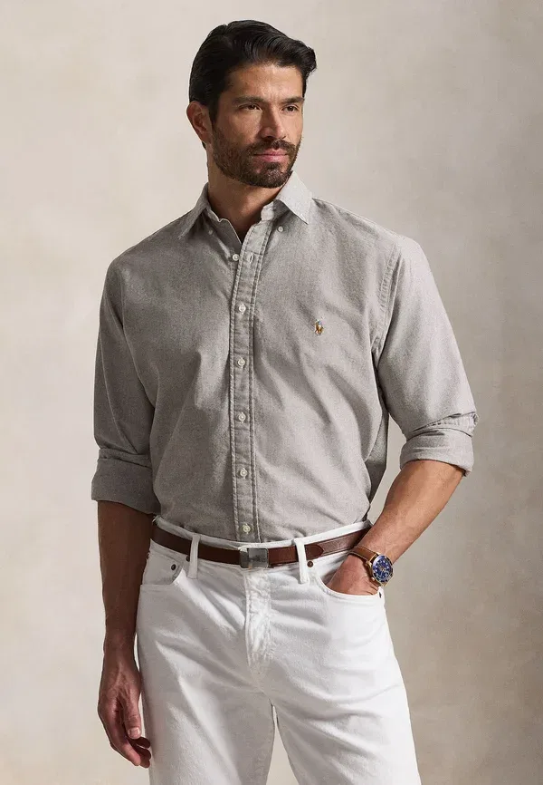 Рубашка оксфорд Polo Ralph Lauren Big & Tall, мускатный коричневый