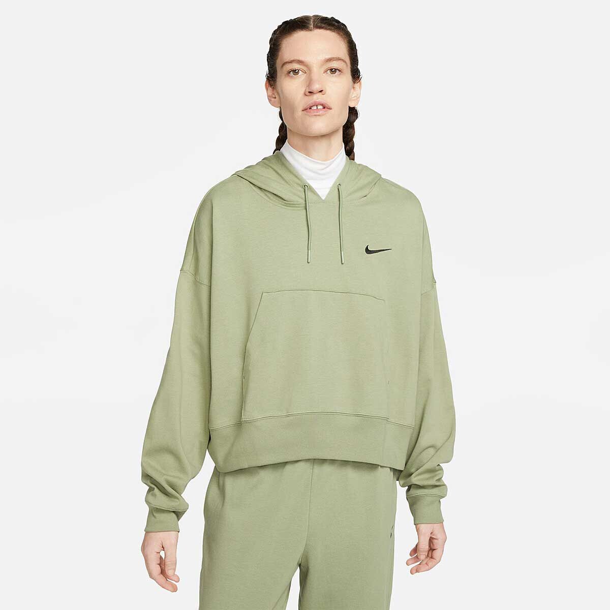 

Худи NSW JERSEY OVERSIZED HOODY WOMENS Nike, цвет Schwarz/Weiß