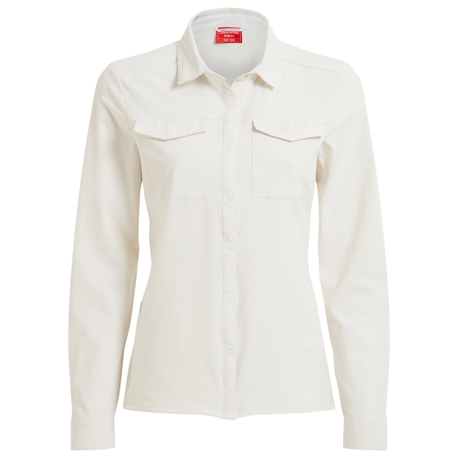 

Блузка Craghoppers Women's Nosilife Pro Langarm V, цвет Seasalt