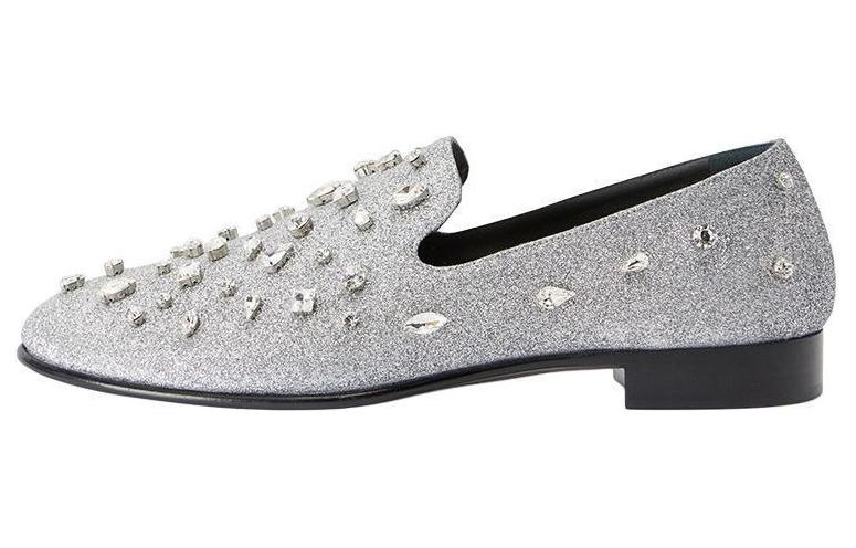 

Лоферы Seymour Bijoux 15 мм Giuseppe Zanotti, Silver