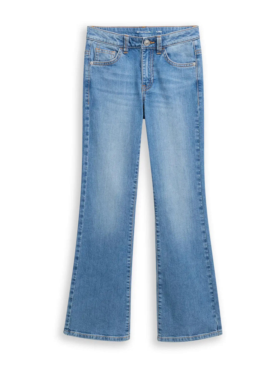 Расклешенные джинсы Tom Tailor, Blue Denim