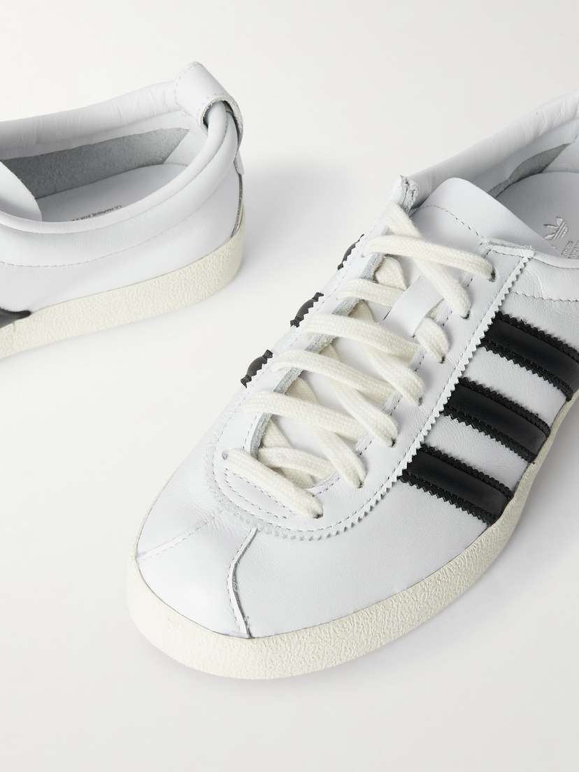 Кроссовки Blanc из кожи Adidas Originals, белый — фото 4
