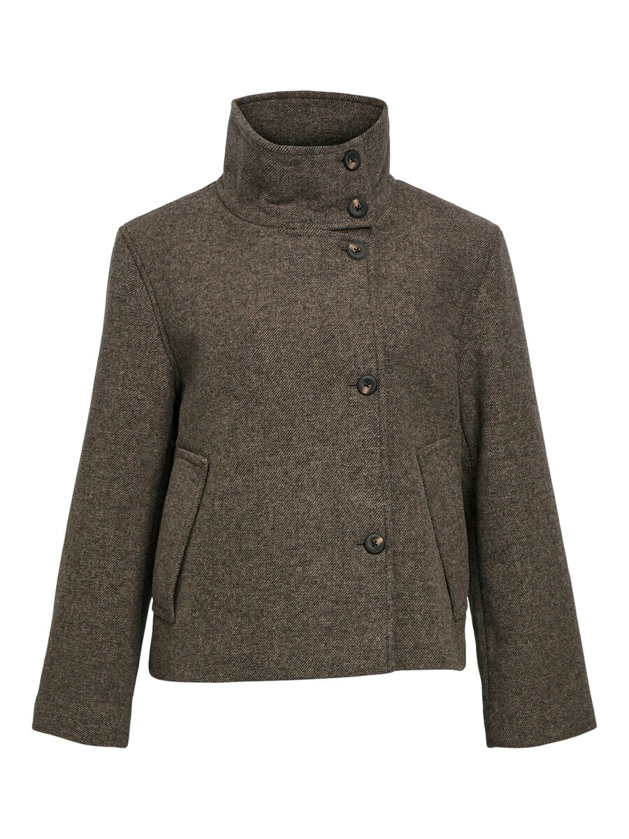 

Пальто OBJECT Between-Seasons Coat OBJRiki, темно-коричневый